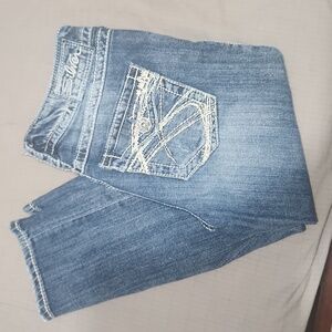 Silver jeans Suki Surplus Capri size 28